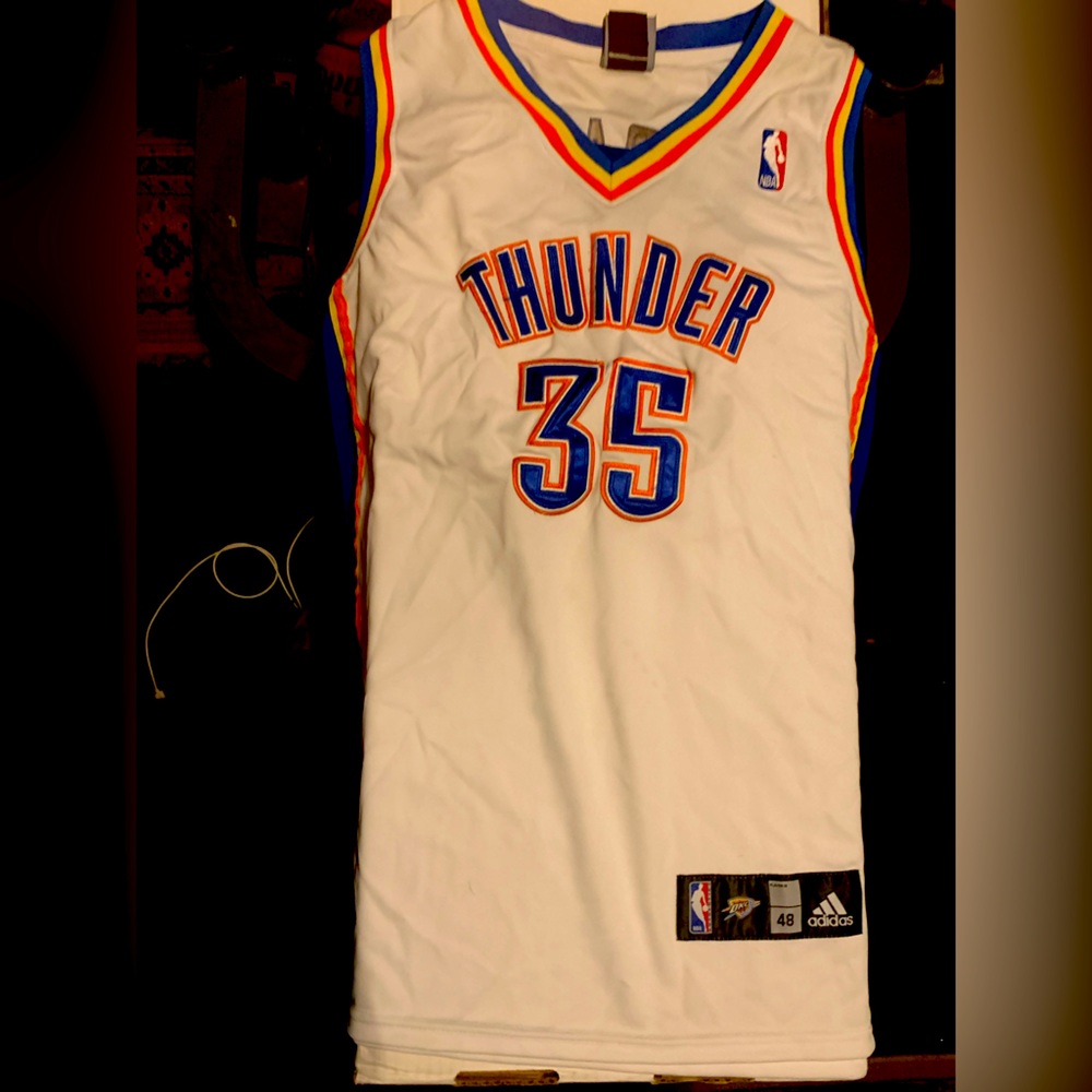 NBA Authentic Oklahoma Thunder Kevin Durant jersey